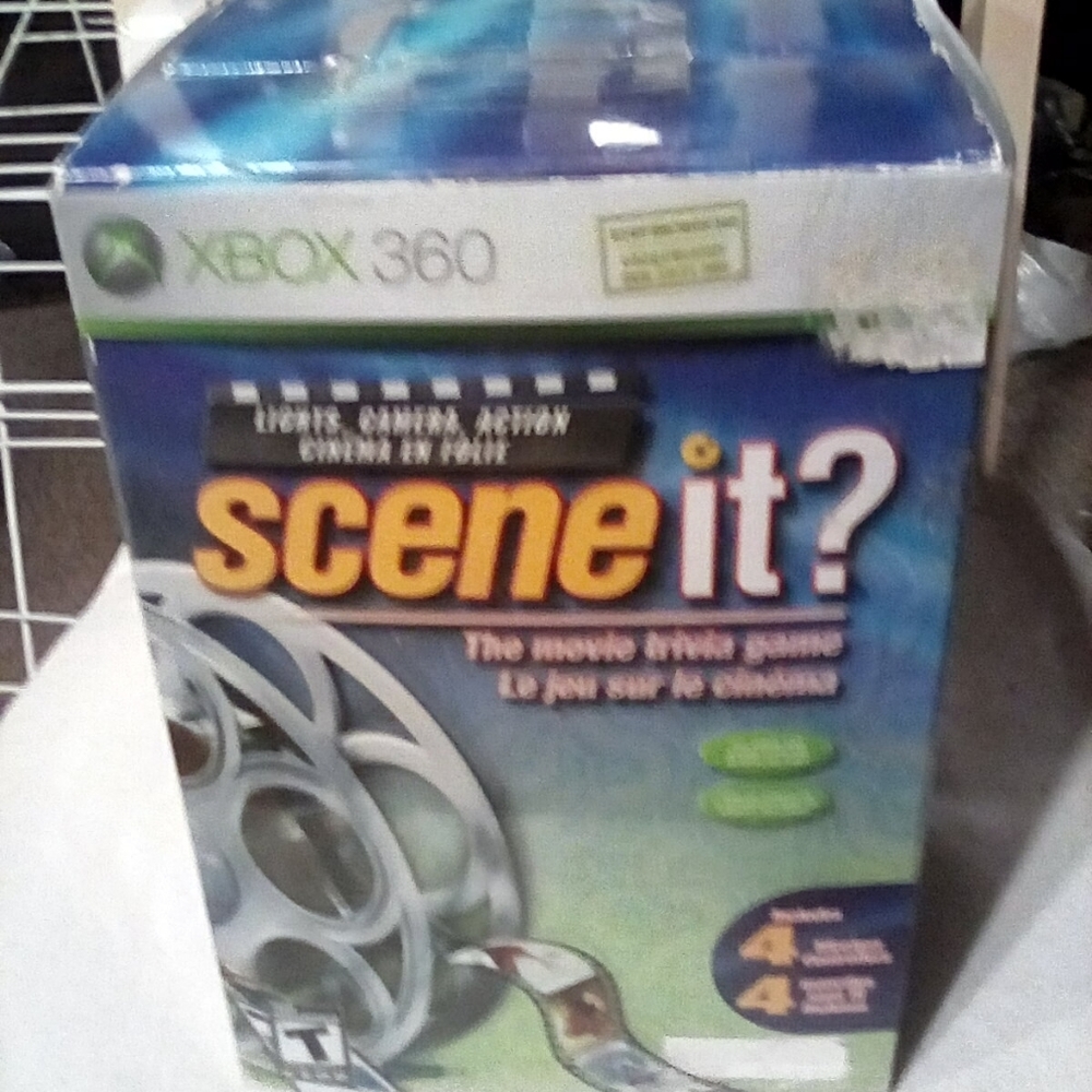 Xbox scene it.  DVD game